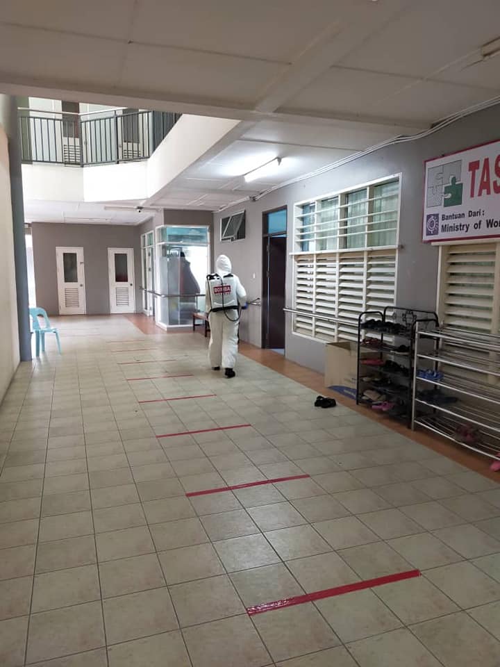 Disinfection by Bomba during MCO